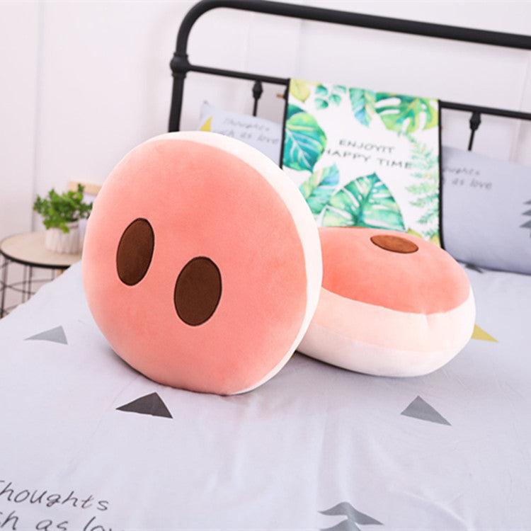 Pig Nose Cute Soft Cute Down Cotton Pillow Cushion To Sleep With Plush Toys Plushie Depot