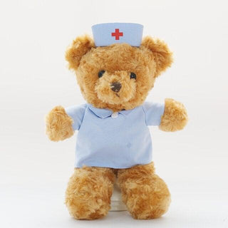 Doctor and Nurse Teddy Bear Plush Toys 8" style 5 Stuffed Animals - Plushie Depot