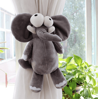 Funny Cartoon Squeaky Elephant Plushie - Plushie Depot