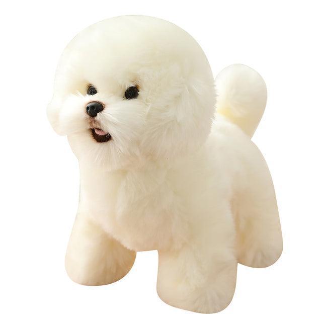 Bichon frise plush best sale