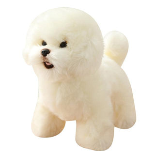 Cute Bichon Frise Dog Plush Toy Default Title Stuffed Toys - Plushie Depot