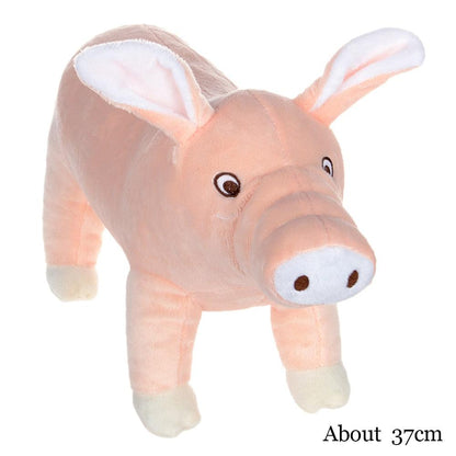 Cute Stuffed Piggy, perferct for Pig Lovers and Doggies Plushie Depot