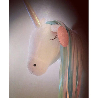 3D Animal Head Unicorn Decor Kids Room Wall Decoration Wall Decor - Plushie Depot