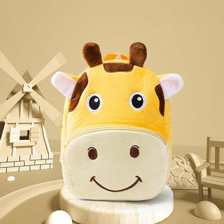 Friendly Animals Cute Children's Plush Backpack giraffe Bags - Plushie Depot