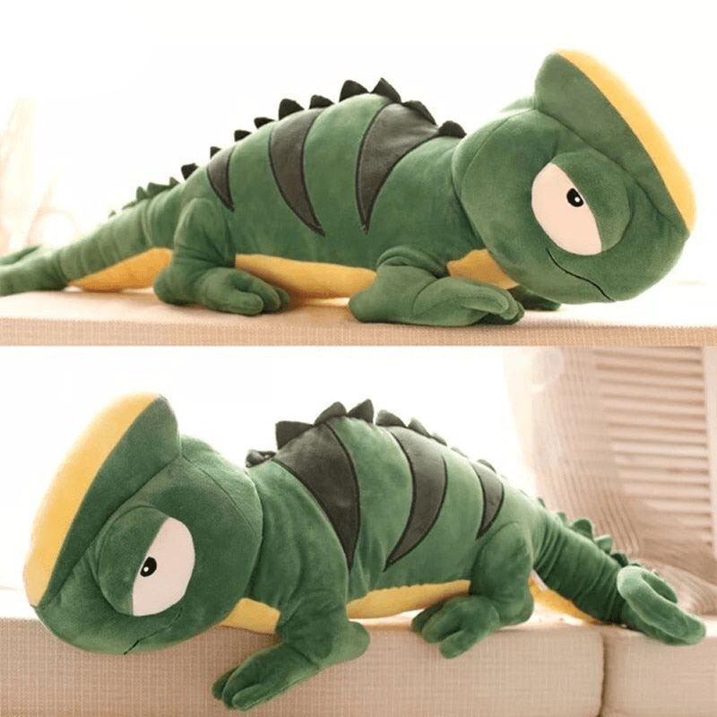 Kawaii Giant Chameleon Lizard Stuffed Animals - Plushie Depot