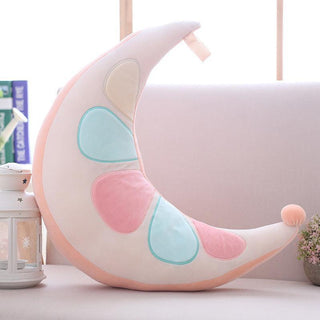 Crescent Moon Plush toy pillow A Mandarin Orange | Plushie Depot