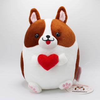 Tomoko Maruyama - Boston Terrier Plush Toy - Brown and White Stuffed Animals - Plushie Depot