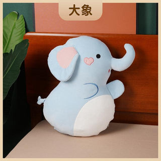 Cute Soft Animals Plush Pillows elephant Pillows - Plushie Depot