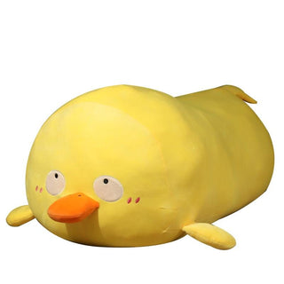 Goofy Kawaii Chicken Pillow Plushie Yellow Plushie Depot