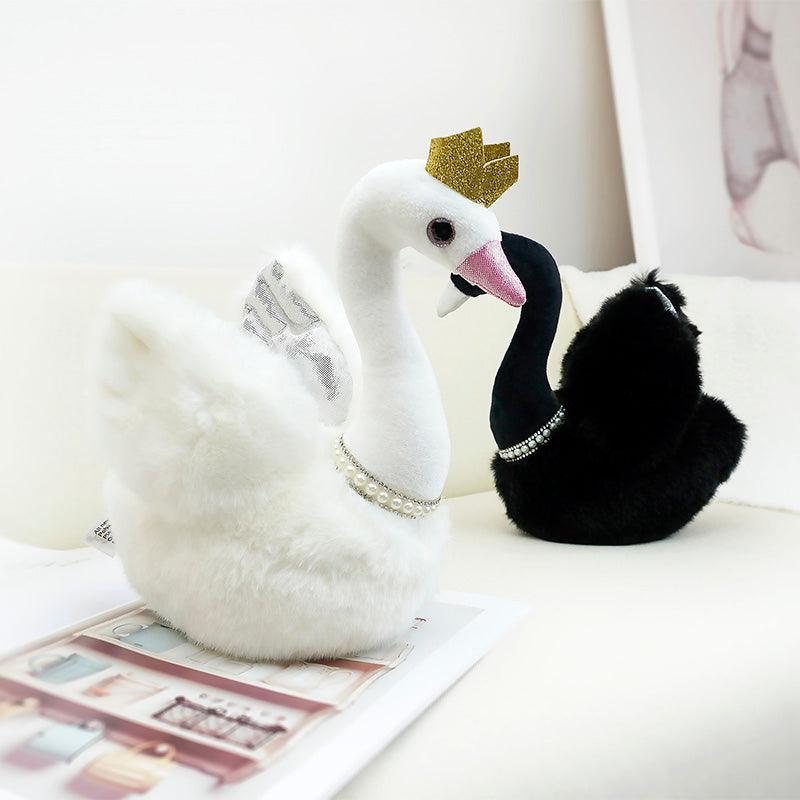 Crown Fairy Black Swan Plush Toy Stuffed Toys - Plushie Depot