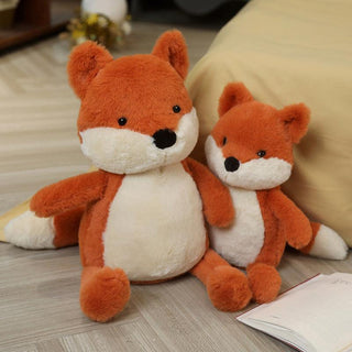 14" - 27.5" Classic Red Fox Plush Toy, Stuffed Animal Fox Plushie Depot