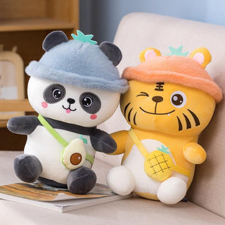 Cute Panda and Tiger Plush Stuffed Animals - Plushie Depot