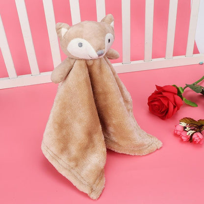 Baby Infant Cute Kawaii Soothing Appease Animal Baby Towels Stuffed Animals Plushie Depot