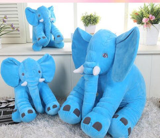 Flappy the cuddly elephant plush doll Blue - Plushie Depot