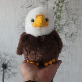 Small Realistic Bald Eagle Plush Toy - Plushie Depot