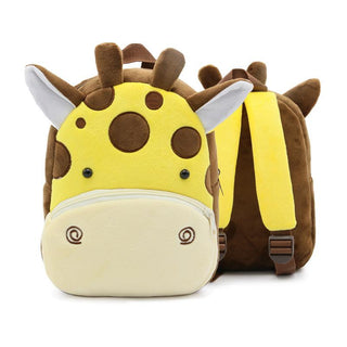 Cute Animal Plush Backpacks, Cartoon Book Bags for Children Giraffe Bags - Plushie Depot