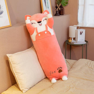 Cute Cartoon Long Pillow Plushies (24 Types) Fox Stuffed Animals - Plushie Depot