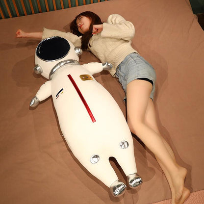 Large Long Strip Pillow Flying Astronaut Doll Plush Toy Astronaut pillow 105cm Plushie Depot