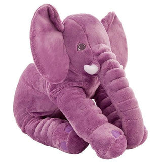 Large Colorful Elephant Plushies Purple Plushie Depot