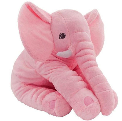 Large Colorful Elephant Plushies Pink Stuffed Animals - Plushie Depot