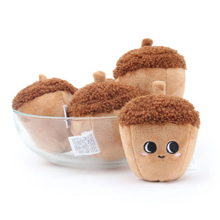 Brown Hazelnut Nut Plush Toy - Plushie Depot