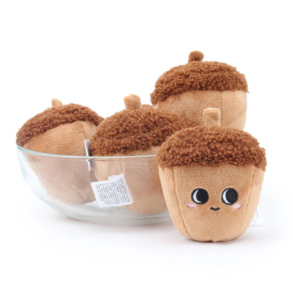 Brown Hazelnut Nut Plush Toy Stuffed Animals - Plushie Depot