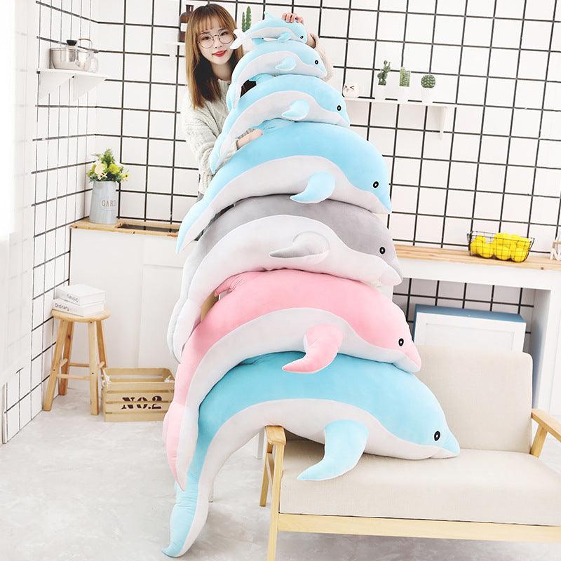 Giant Dolphin Plush Toy Plushie Depot