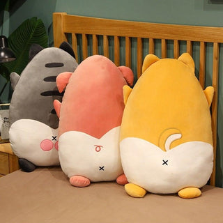 Cartoon Animal Butts Plush Pillows Pillows - Plushie Depot