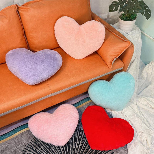 Heart Shaped Pillow Pillows Plushie Depot