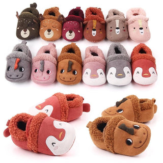 Adorable Baby Animal Slippers Slippers - Plushie Depot