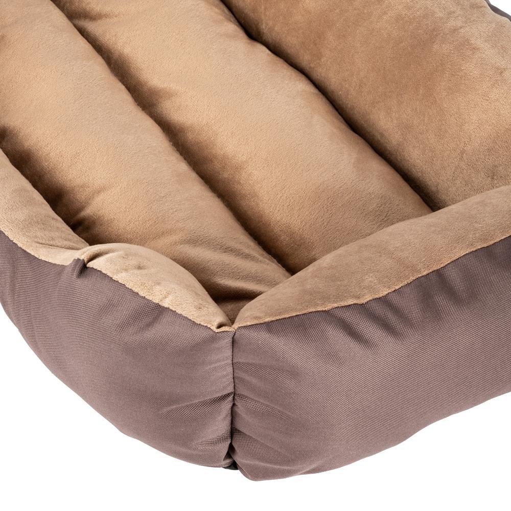 28" Large Size Pet Bed Dog Mat Cotton Brown Pet Beds Plushie Depot