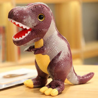 Cute Colorful T-rex Plush Toys Brown Plushie Depot