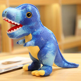 Cute Colorful T-rex Plush Toys Blue Plushie Depot