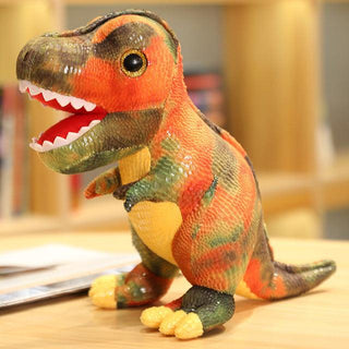 Cute Colorful T-rex Plush Toys Orange Plushie Depot