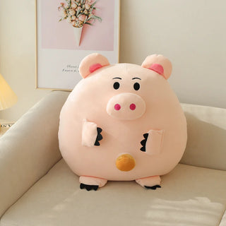 Big Belly Button Piggy Plushie Plushie Depot