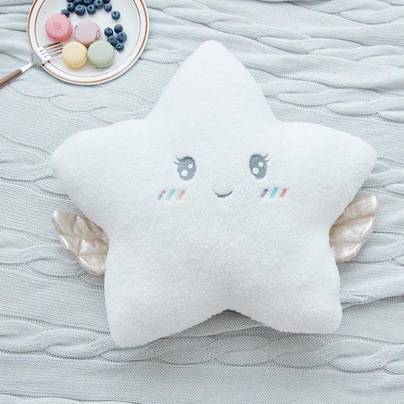 New Stuffed Angel Cloud Moon Star Plush Pillow Soft Cushion Cloud Stuffed Plush Toys Stars Plushie Depot