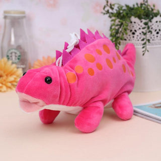 Cute Dinosaur Pencil Case Pink Plushie Depot