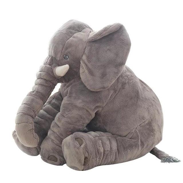 Large Colorful Elephant Plushies Gray Stuffed Animals - Plushie Depot