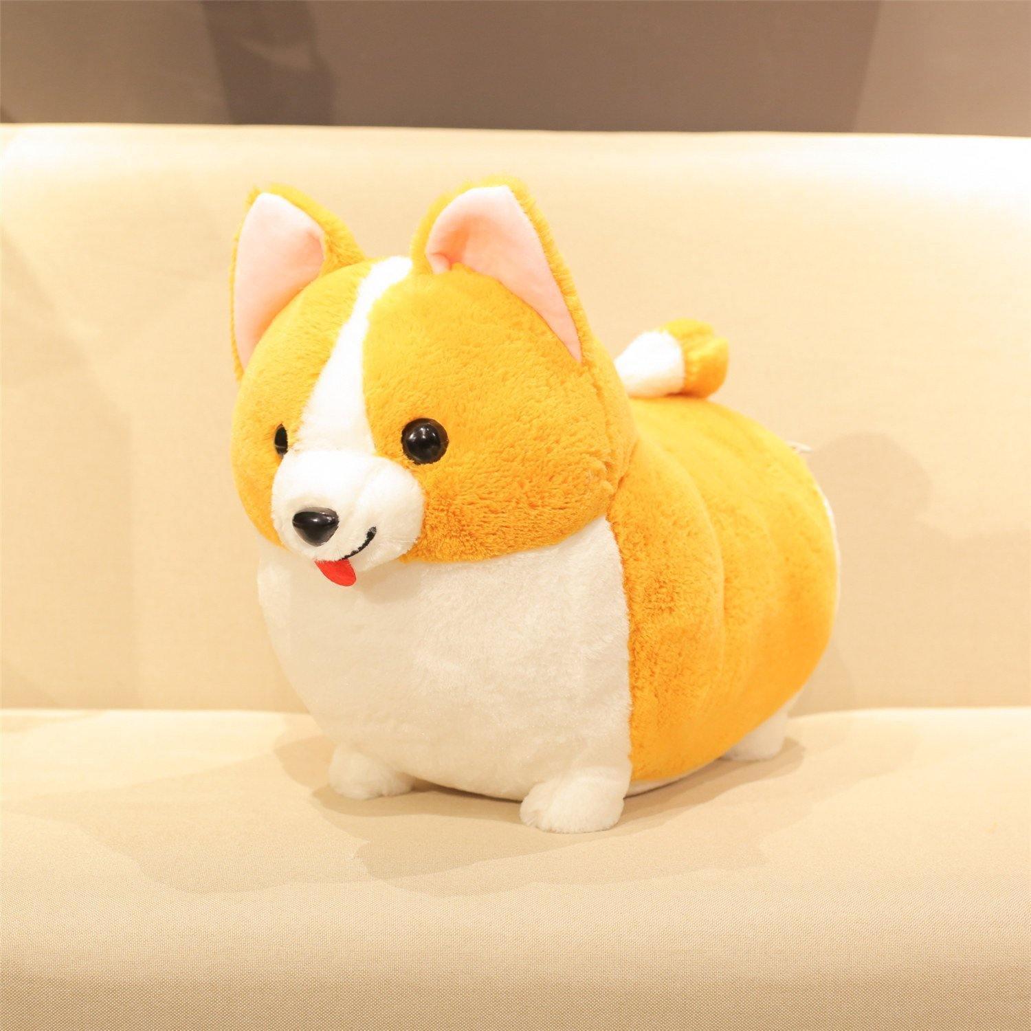 Welsh Corgi Doll Plush Dogs Kids Toys Cute Corgi Simulation