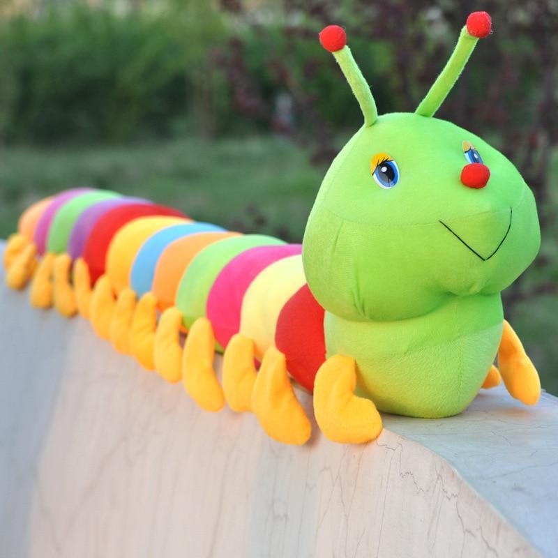 Colorful caterpillar Plush Toy Stuffed Animals Plushie Depot