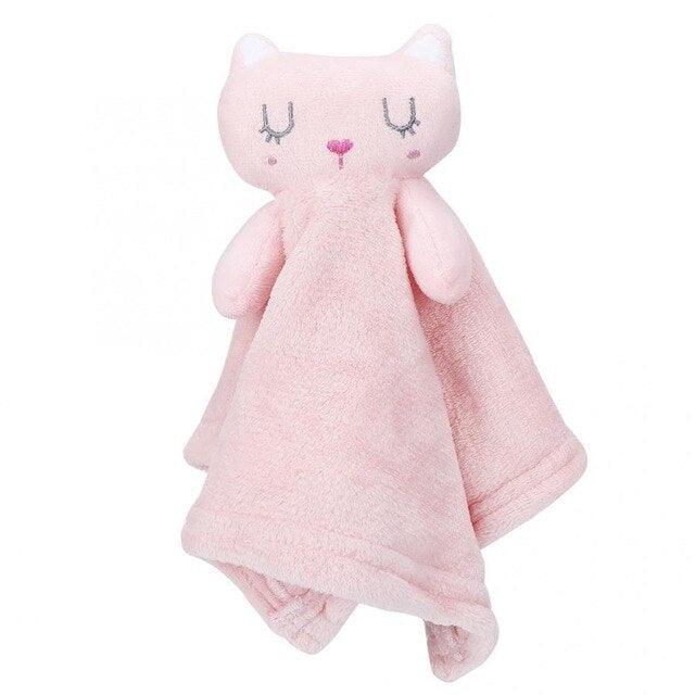 Baby Infant Cute Kawaii Soothing Appease Animal Baby Towels B Stuffed Animals - Plushie Depot