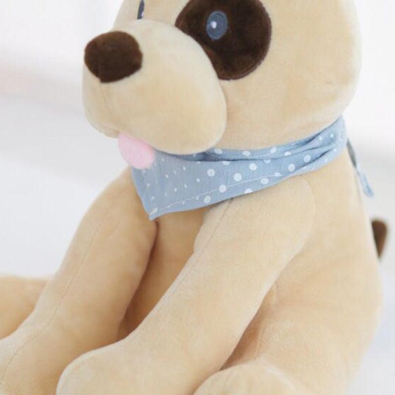 30cm Electronic Peek a Boo Dog Plush Toy Stuffed Animals Plushie Depot