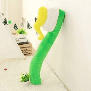 Kawaii Giant Toothbrush With Toothpaste green Plushie Depot
