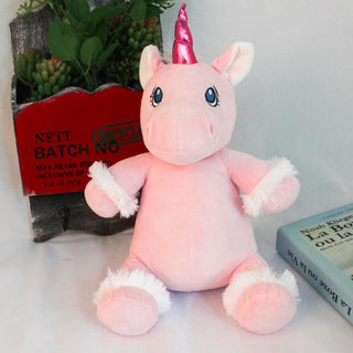12" Soothing Pink Unicorn Plush Toy Doll Plushie Depot