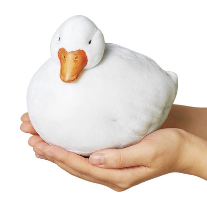 Cute Create Soft Fluffy Goose Plush Chair Cushion