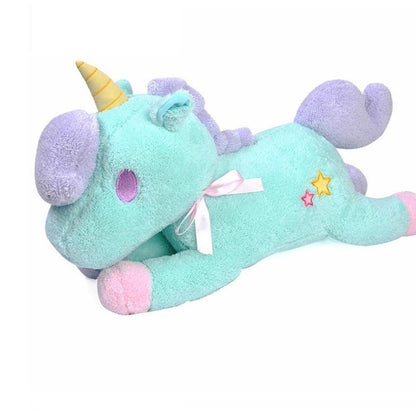 Cartoon Cute Plush Unicorn Doll Children Toy Blue Plushie Depot
