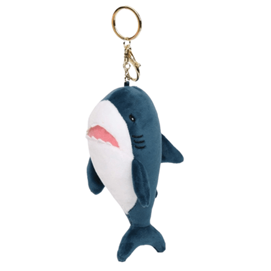 Cute Shark Plush Keychain Keychains Plushie Depot