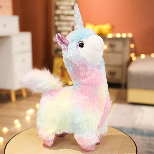 Super Cute Llamacorn Alpaca Plush Toy Stuffed Animals Plushie Depot