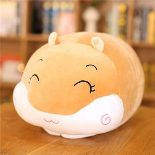 Cute Huggable Hamster Plush Pillows 17" 4 Plushie Depot