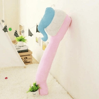 Kawaii Giant Toothbrush With Toothpaste pink Plushie Depot